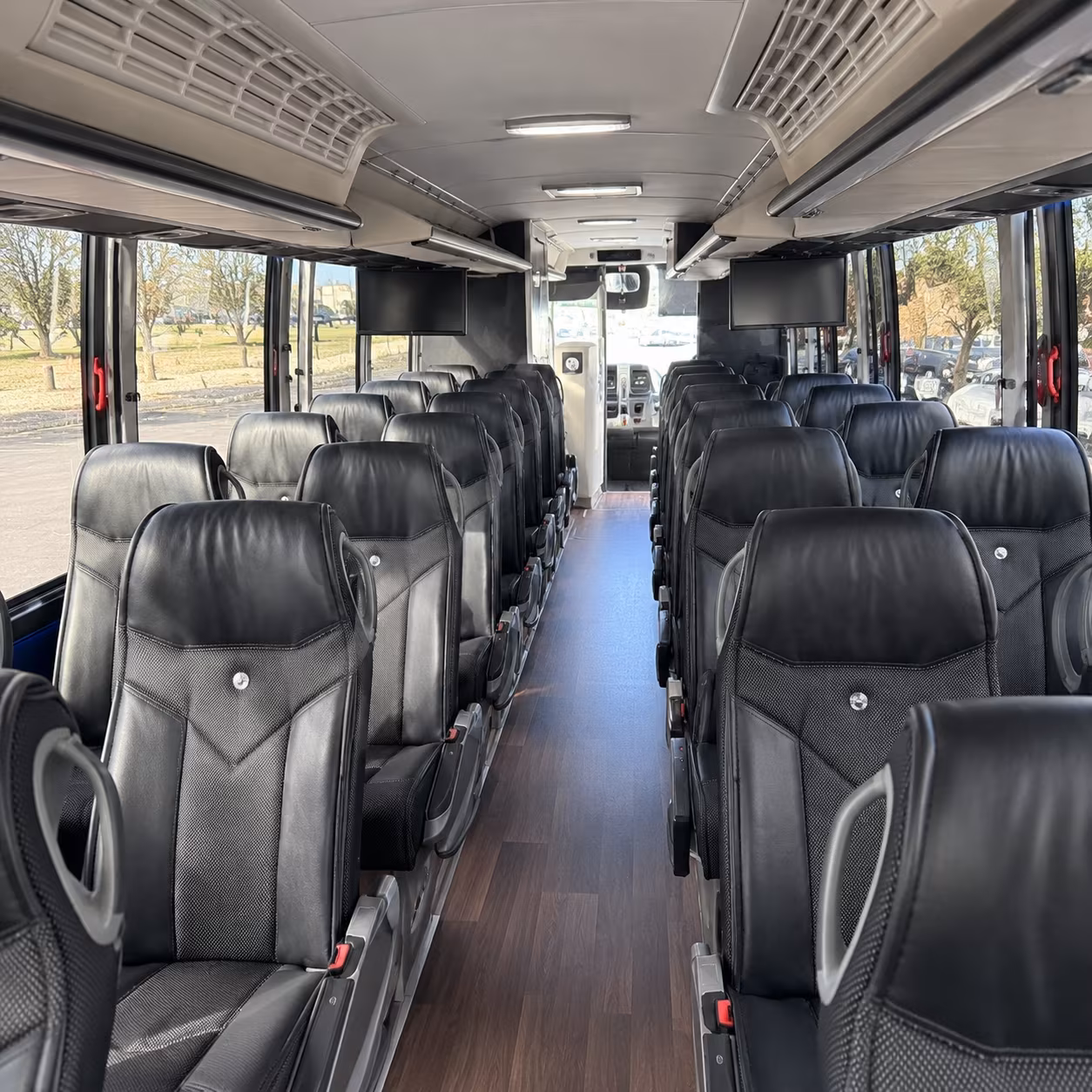 Tacoma Airport Shuttle & Transportation party bus exterior