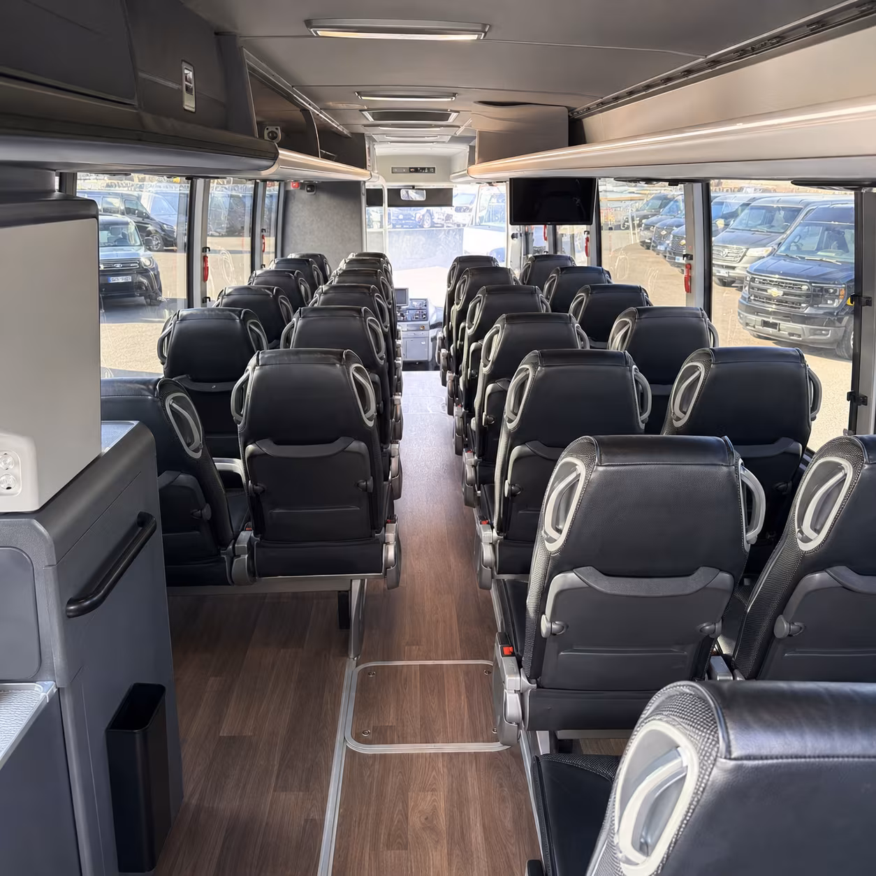 Tacoma Airport Shuttle & Transportation party bus exterior
