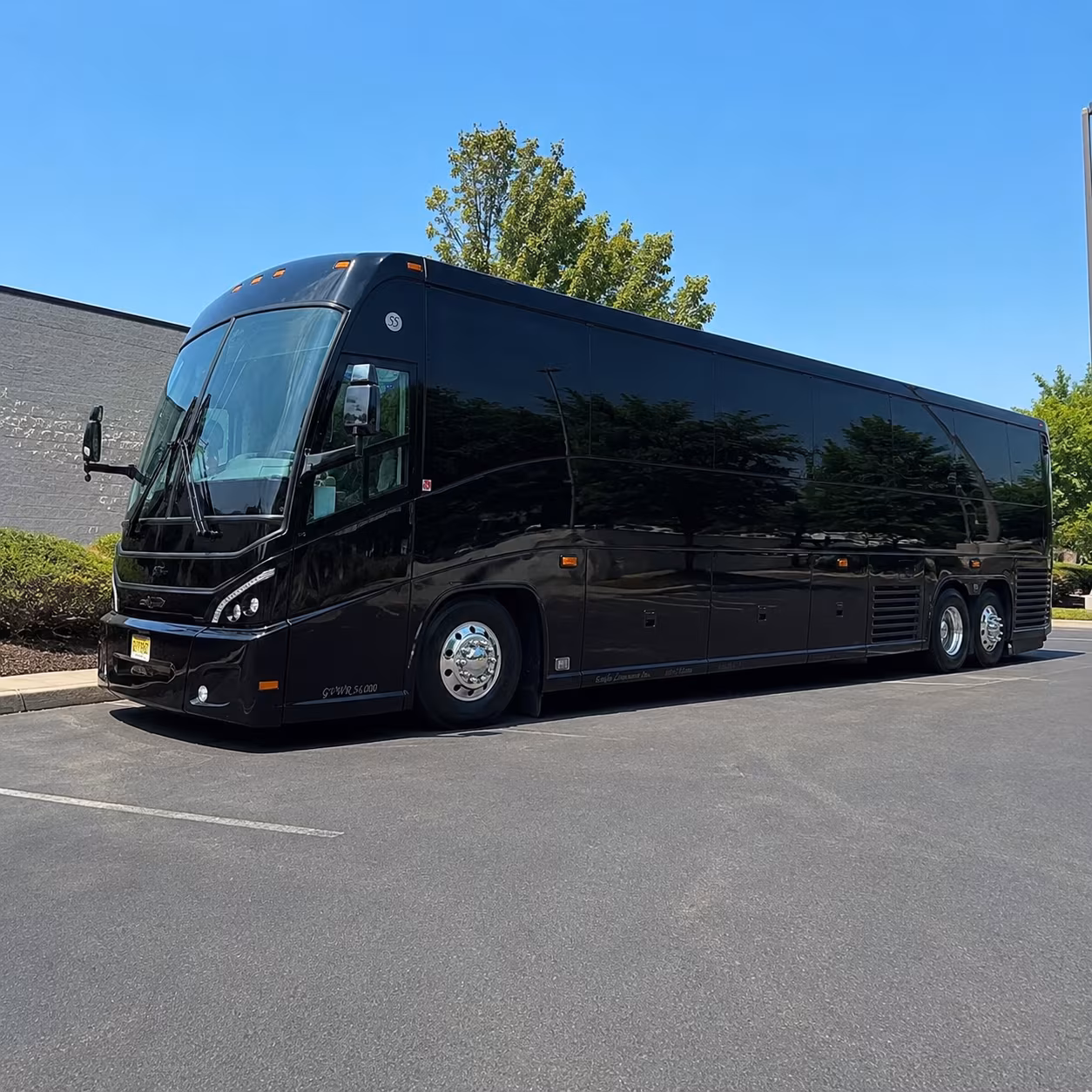 Tacoma Airport Shuttle & Transportation party bus exterior