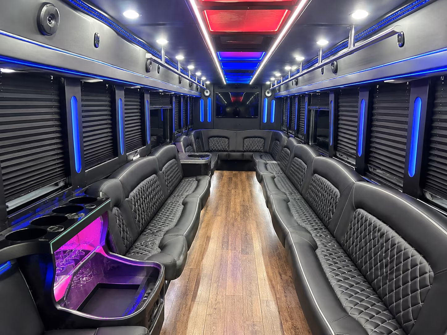 Tacoma Concert & Music Festival Transportation party bus exterior