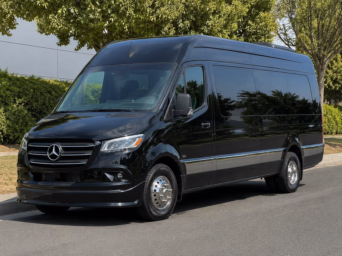Tacoma Corporate Transportation party bus exterior