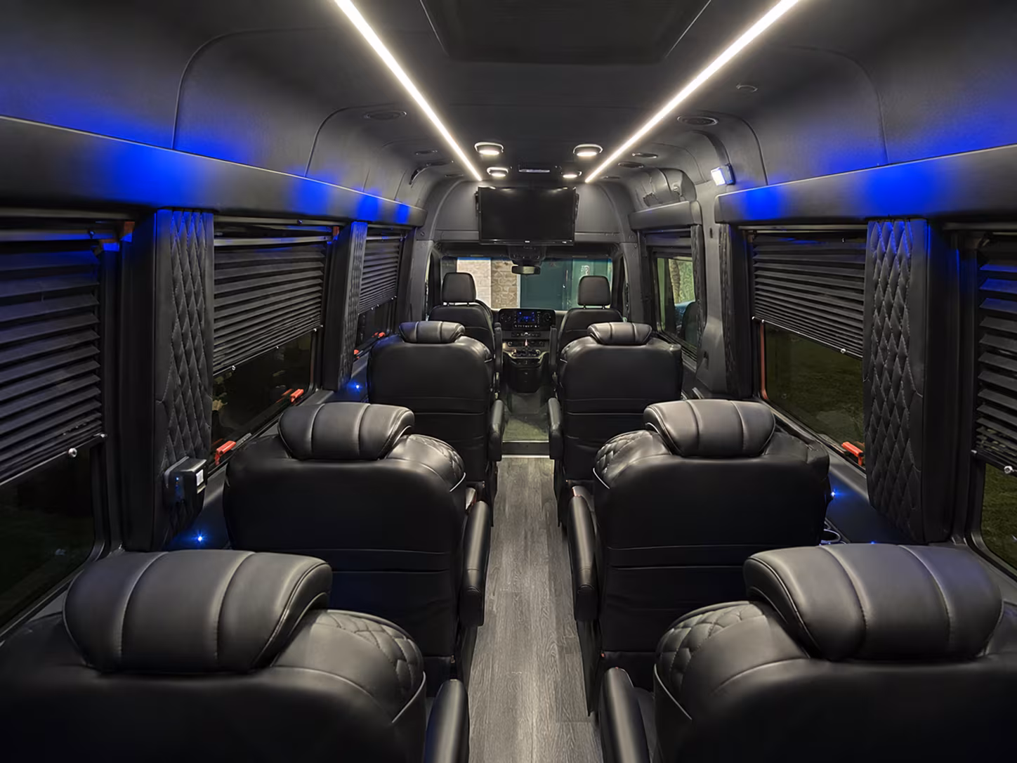 Tacoma Corporate Transportation party bus exterior