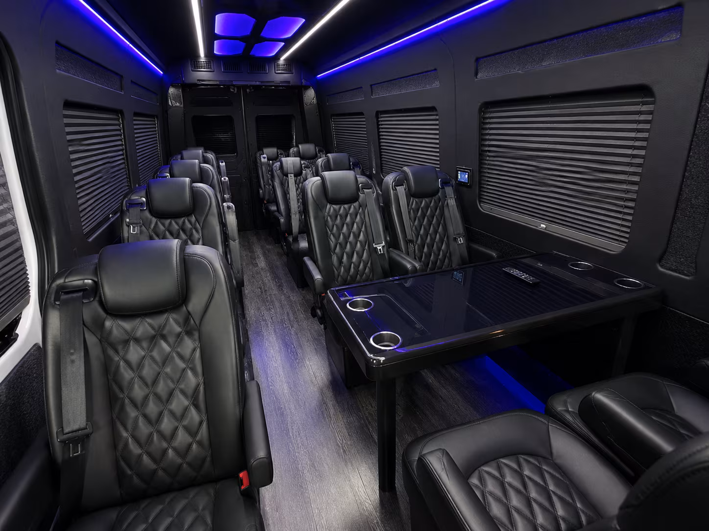 Tacoma Corporate Transportation party bus exterior