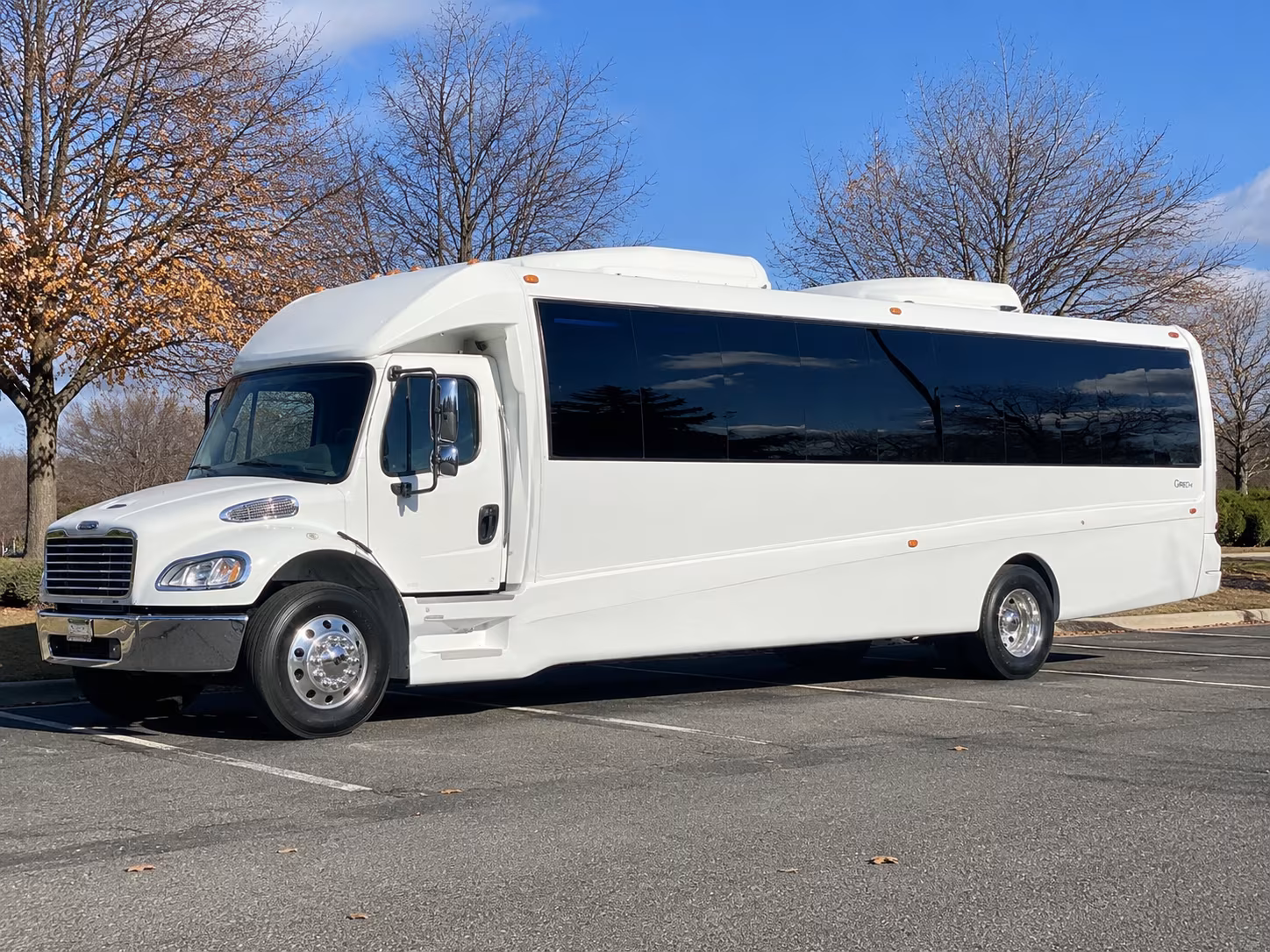 Tacoma Prom & Homecoming Transportation party bus exterior