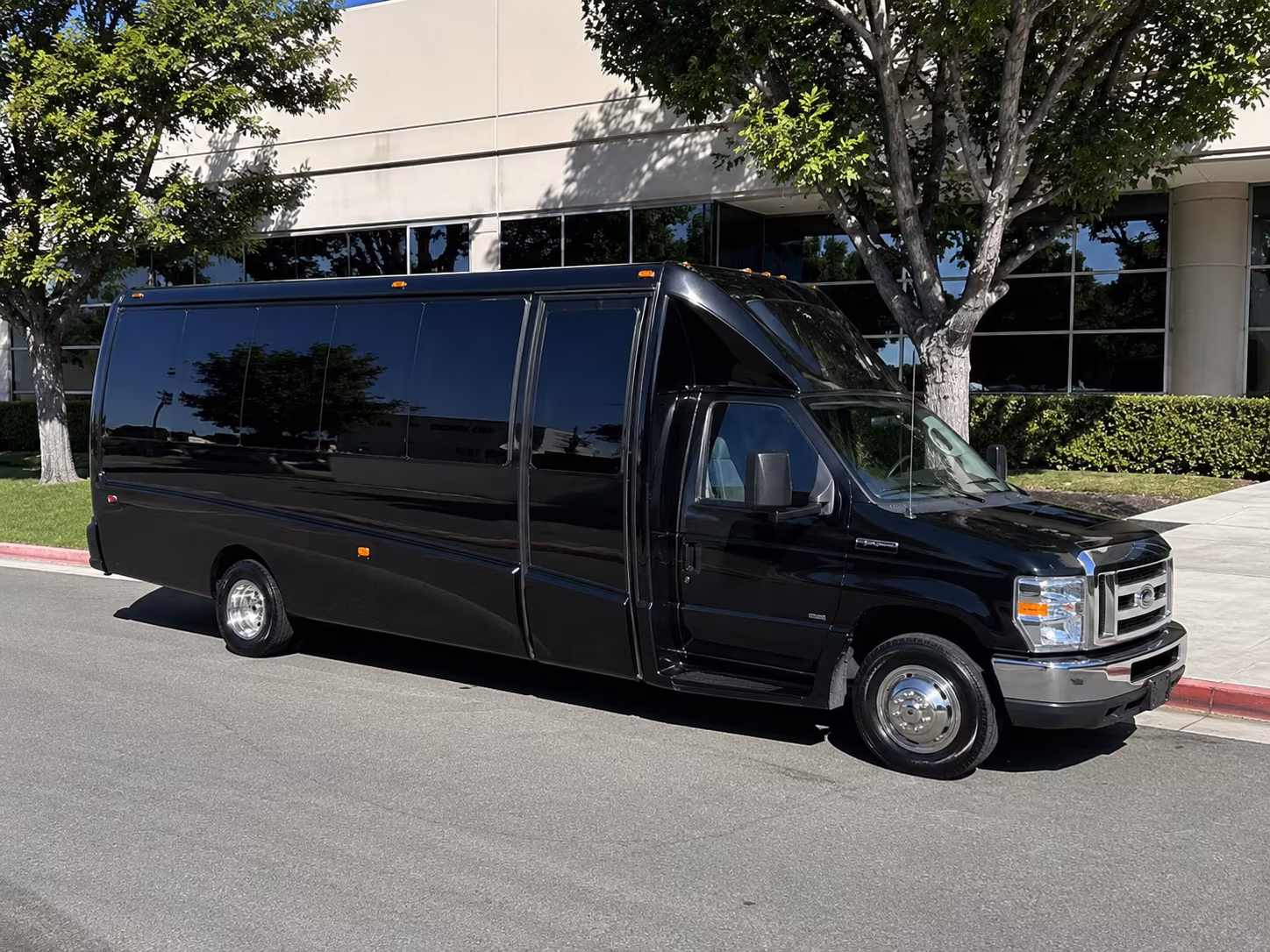 Tacoma Prom & Homecoming Transportation party bus exterior