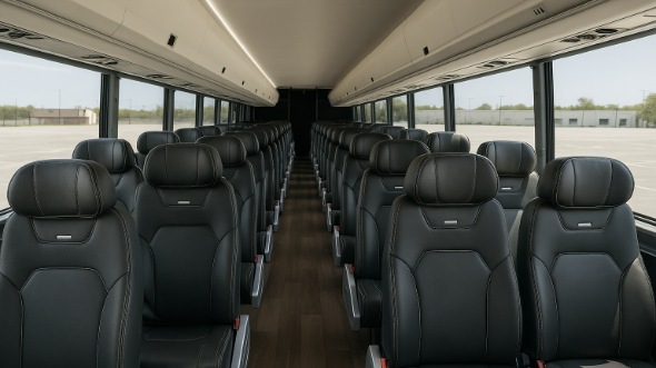 25 passenger minibus interior
